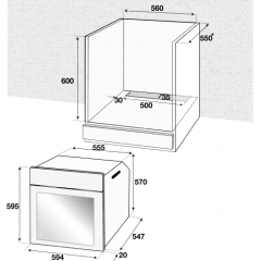 Духовой шкаф Beko BIM 24301 WCS