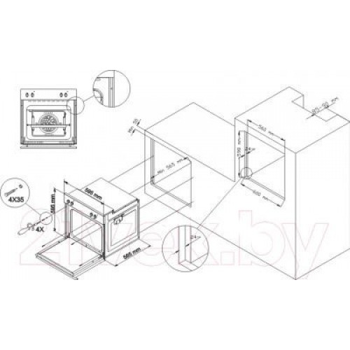 Духовой шкаф Simfer B6EW16011