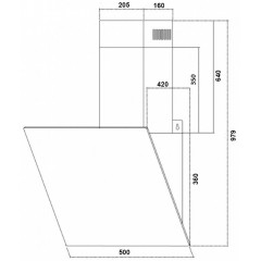 Вытяжка Germes Toscana 50 (Black)