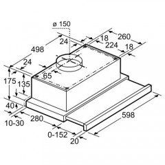 Вытяжка Bosch DHI 645 FTR