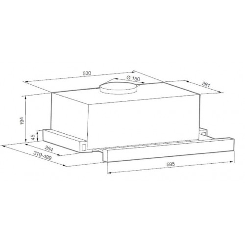 Вытяжка Graude DHF 60.0 E