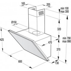 Вытяжка Gorenje WHI643ORAB
