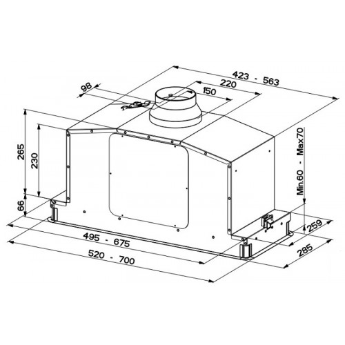 Вытяжка Faber IN-LIGHT EV8P X A52