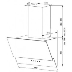 Вытяжка Grand Gloucester 60 WH