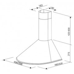 Вытяжка ZorG Technology Viola 1000 60 IX