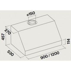 Вытяжка Falmec Zeus Pro 120