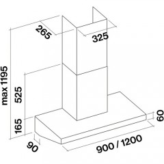 Вытяжка Falmec Marte Pro 90