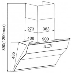 Вытяжка Kaiser AT 9317 BK