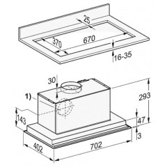 Вытяжка Miele DA 2578