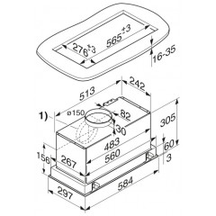 Вытяжка Miele DA 2668