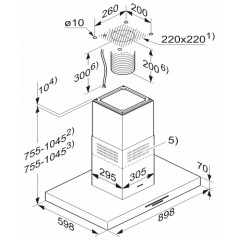 Вытяжка Miele DA 4208 D