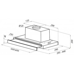 Вытяжка Ciarko Turbo Sensor 60 GIV