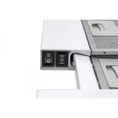 Вытяжка Krona Kamilla Slim 600 White (1 мотор)