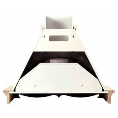 Вытяжка Elikor Бельведер 90П-650-П3Д (Бежевый/Дуб неокрашенный)