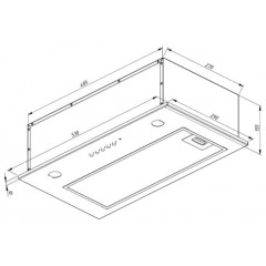 Вытяжка AKPO Micra 60 wk-7 чёрный