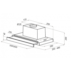 Вытяжка Ciarko Turbo 60 GWH