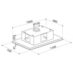 Вытяжка De Dietrich DHL 7173X