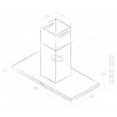 Вытяжка Elica Thin Island IX/A/120