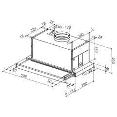 Вытяжка Faber MAXIMA EV8 AM/X A 60