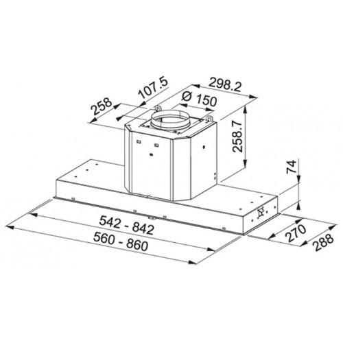 Вытяжка Franke FMY 608 BI BK