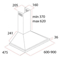 Вытяжка Schtoff Haus 60 white
