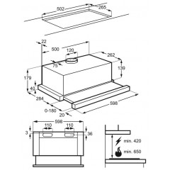 Вытяжка Electrolux LFP 216 S