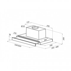 Вытяжка Ciarko Turbo 60 INOX