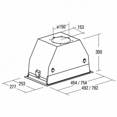 Вытяжка Grand Fleet 60 Нержавеющая сталь