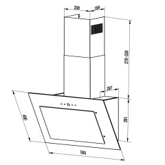 Вытяжка LEX Mika 600 C (белый)