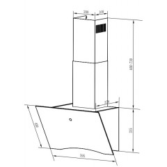 Вытяжка Weissgauff Assy 60 TC BL