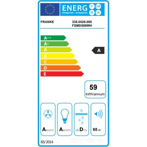 Вытяжка Franke Smart Deco FSMD 508 GN 335.0530.200