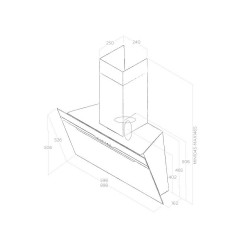 Вытяжка Elica Majestic No Drip BL/A/60