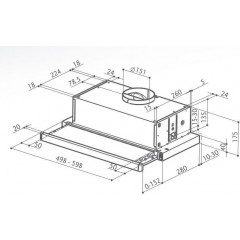 Вытяжка Faber FLEXA AM/X A60