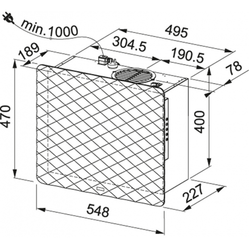 Вытяжка Franke Impress 603 BK 330.0524.213