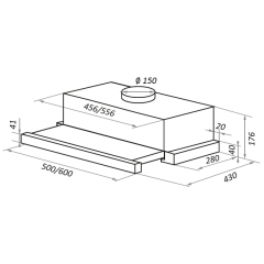 Вытяжка Maunfeld VS Fast 50 (черный)