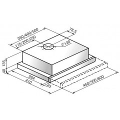 Вытяжка Elikor Интегра 50П-400-В2Л (черный)
