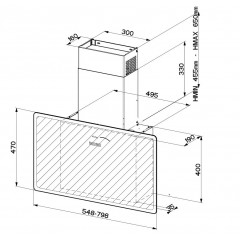 Вытяжка Faber Glam Fit 55 GR