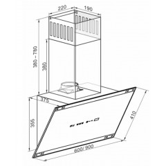 Вытяжка Kaiser AT 9445 Elf AD Eco