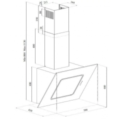 Вытяжка Beko HCA 62540 B