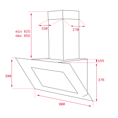 Вытяжка Teka DLV 985 LONDON BRICK