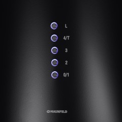 Вытяжка Maunfeld Lee Isla 39 (черный)