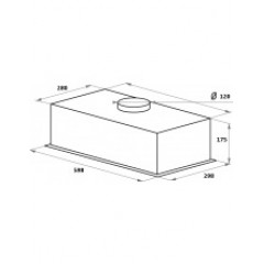 Вытяжка Germes Bravo Push 60 Белый