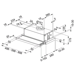 Вытяжка Franke Flexa FTC 632L BK