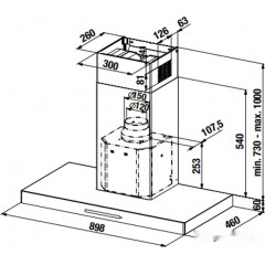 Вытяжка Kuppersbusch DW 9340.0 E