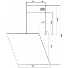 Вытяжка Germes Тоскана 60 (White)