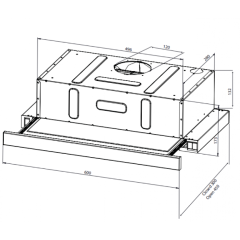 Вытяжка Schtoff Strelka 60 Inox