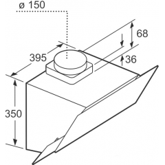 Вытяжка Bosch DWK65AJ80R