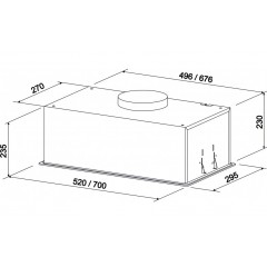 Вытяжка ZorG Technology Stella 1200 52 S (Black)