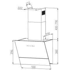 Вытяжка Grand Lester GC 50 (черный)