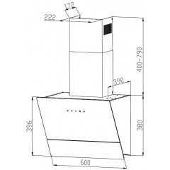 Вытяжка Grand Lester GC 60 (черный)